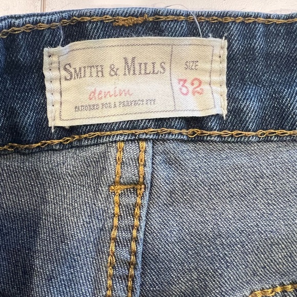 Smith & Mills 32/32 Men's Blue Jeans casual denim - Picture 5 of 8